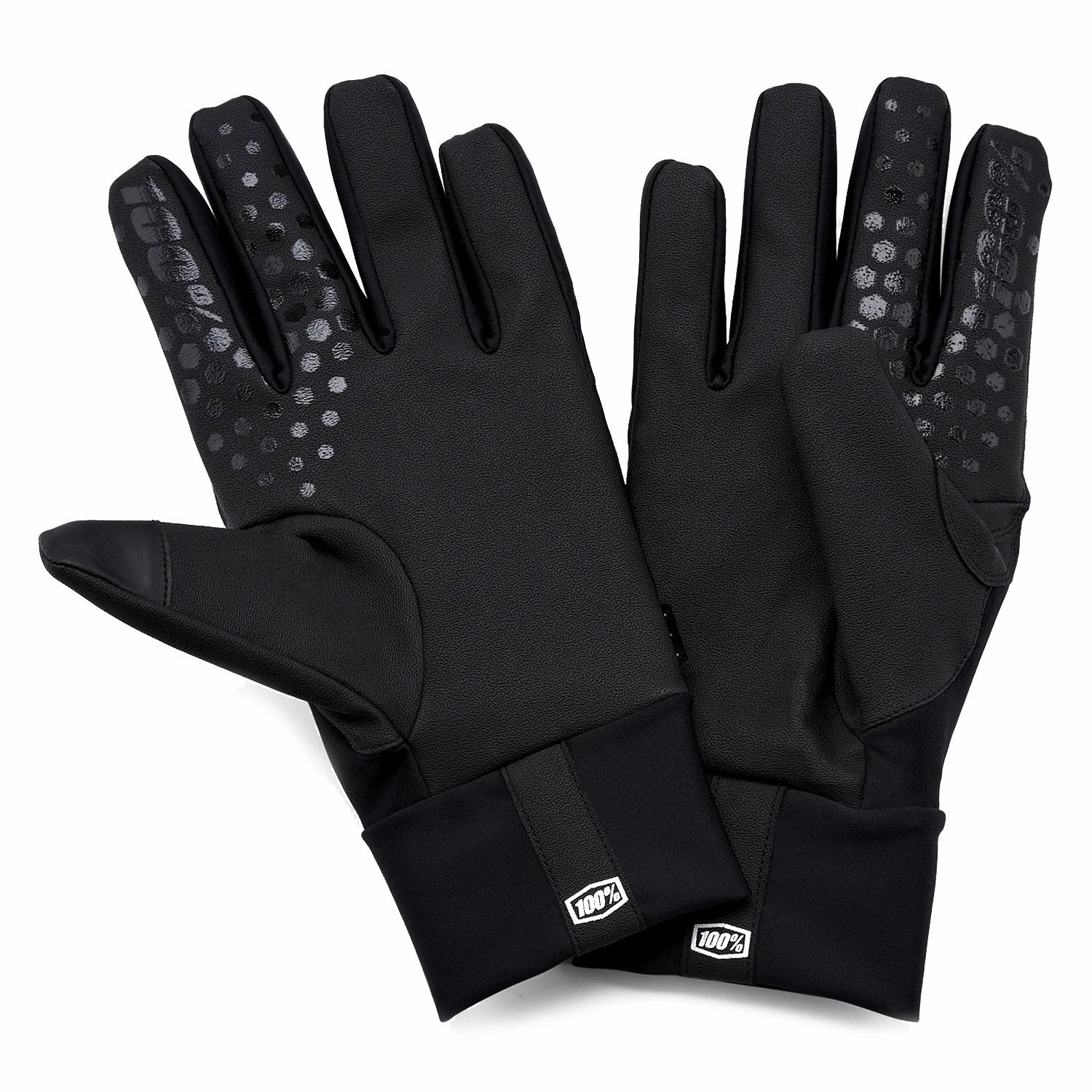 100% Hydromatic Brisker gloves - Black