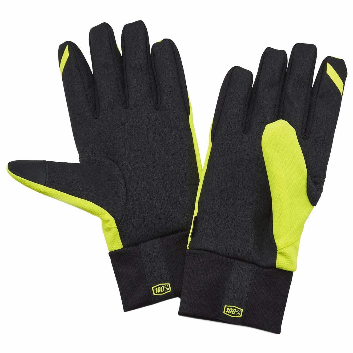 100% Hydromatic gloves - Fluo yellow