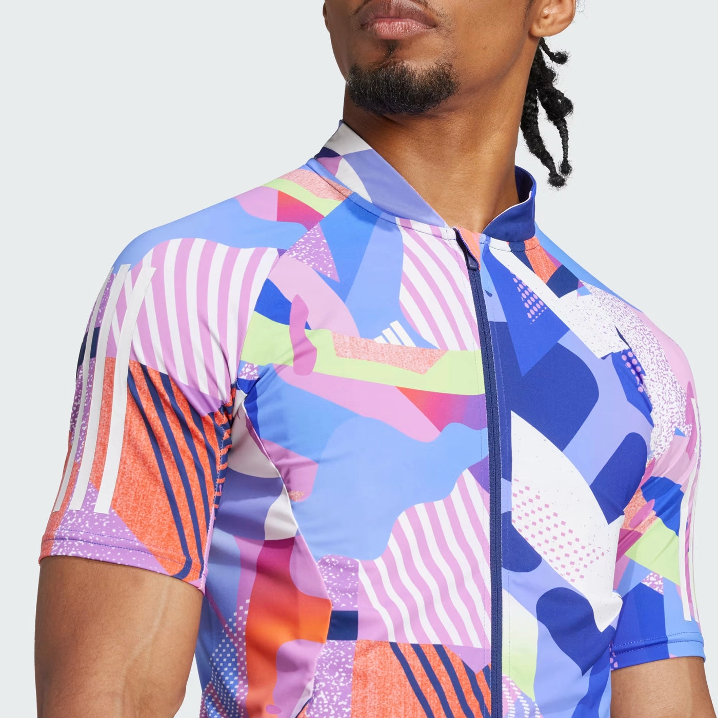 Adidas Essentials 3-Stripes Pattern Clash jersey - Multicolor 