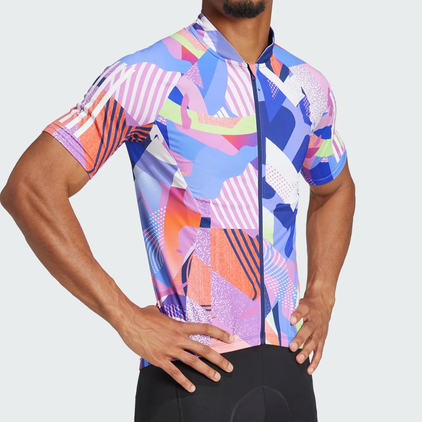 Adidas Essentials 3-Stripes Pattern Clash jersey - Multicolor 