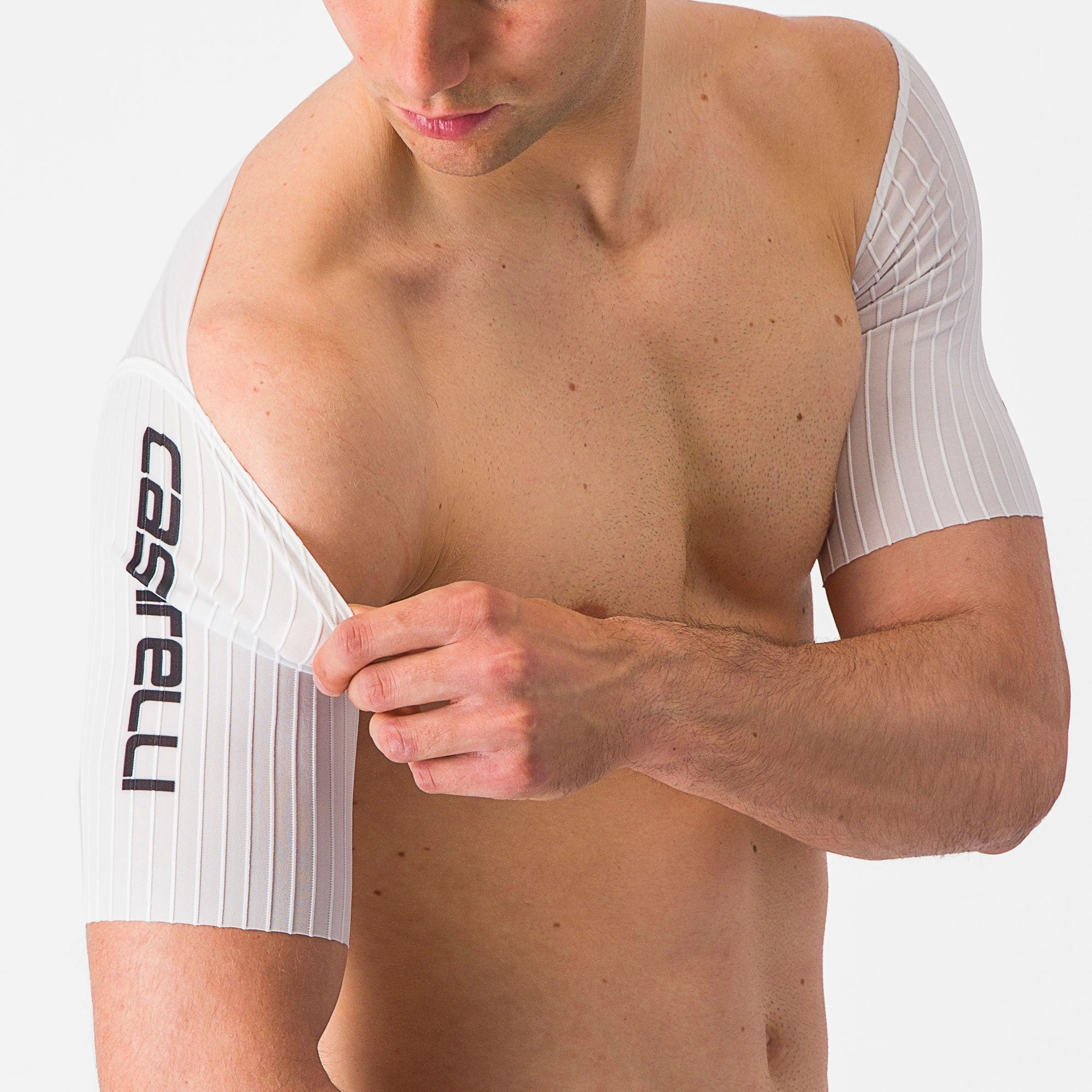 Aero Castelli Bolero short sleeve - White