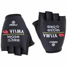 Agu Team Visma Lease Gloves to Bike 2024