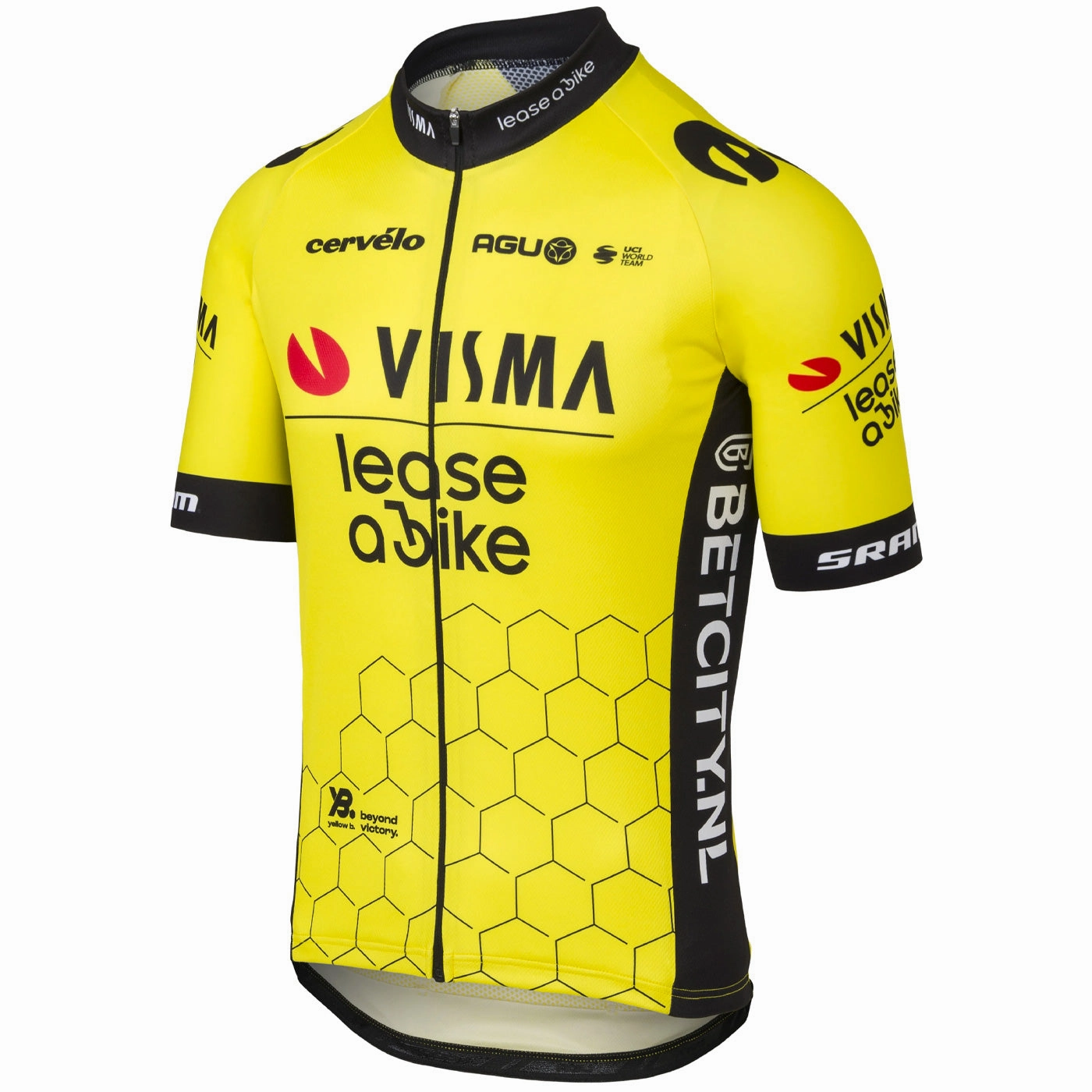 Agu Team Visma Lease jersey to bike 2024