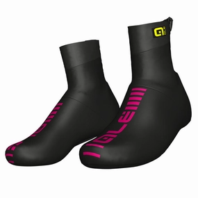 Ale Aero Overshoes - Black Pink