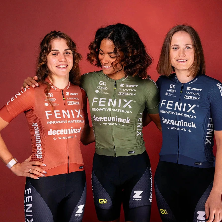Ale Fenix Deuceninck 2025 PR-S 2.0 women jersey - Blue
