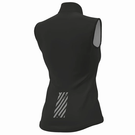 Ale Klimatik Guscio Racing woman vest - Black