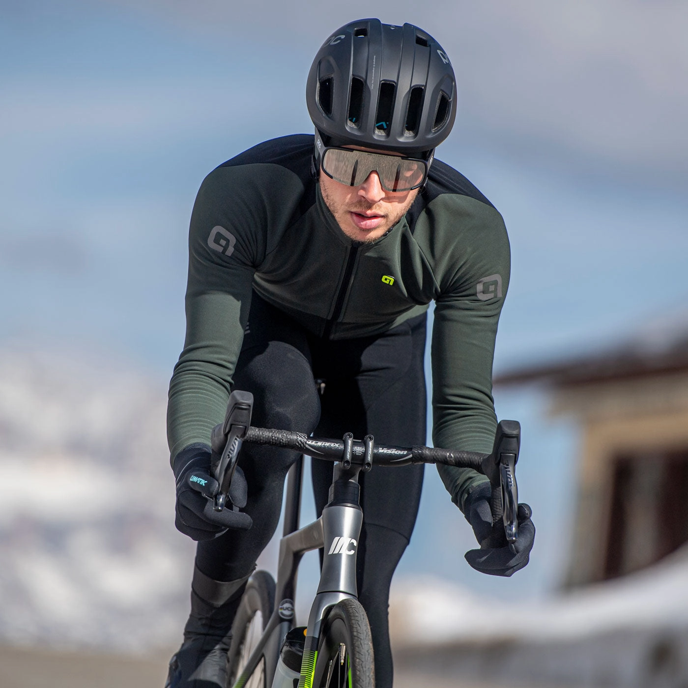 Ale Klimatik K-Idro long sleeve jersey - Green