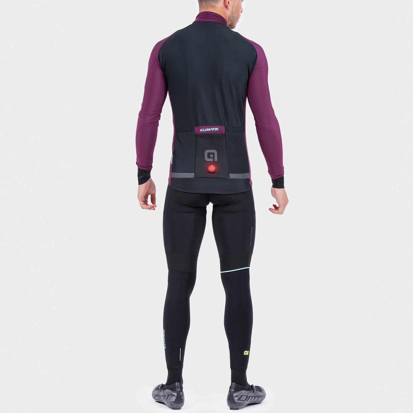 Ale Klimatik K-Idro WR long sleeve jersey - Violet