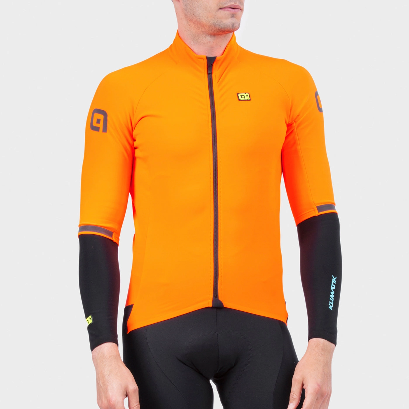Ale Klimatik K-Tour jersey - Orange fluo