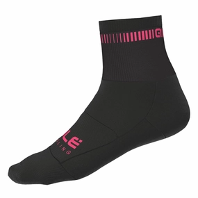 Ale Logo Q-skin socks - Black pink