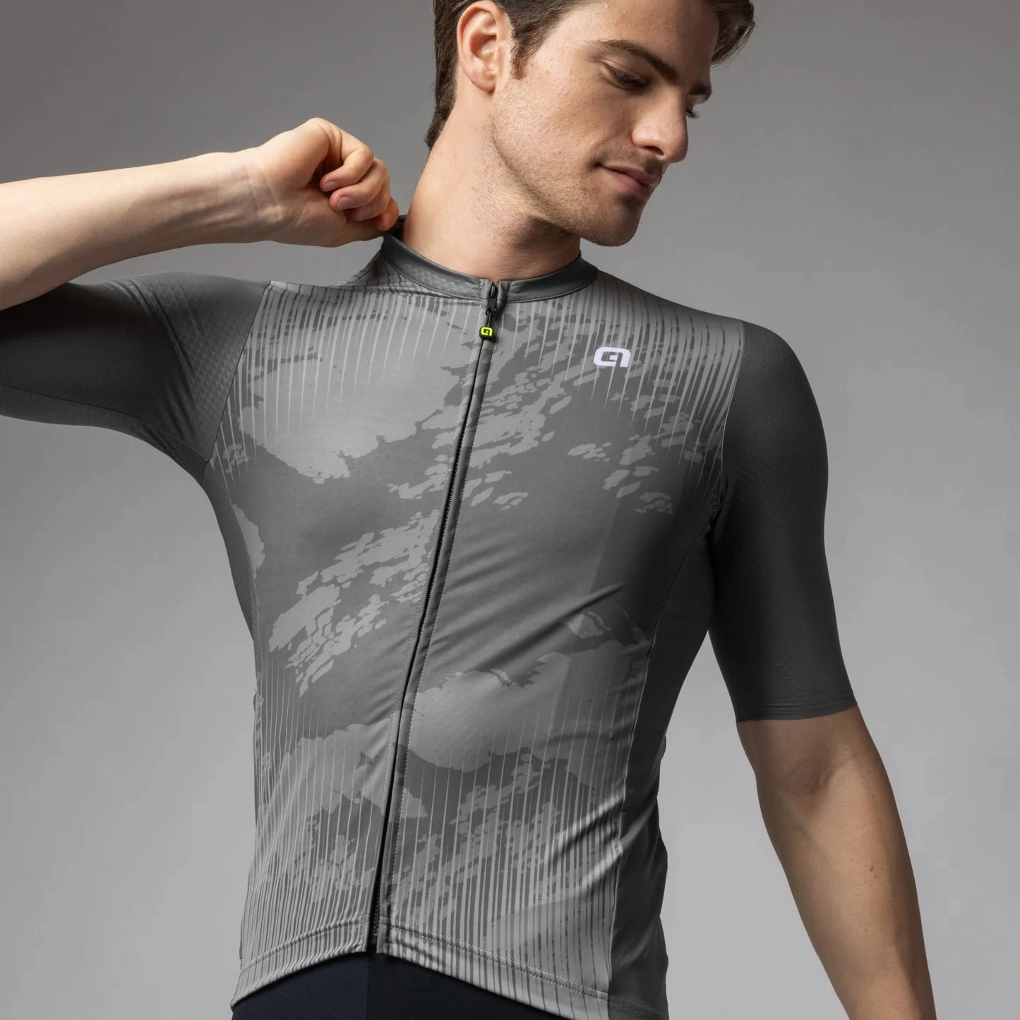 Ale Off Road Gravel Krakatoa jersey - Grey