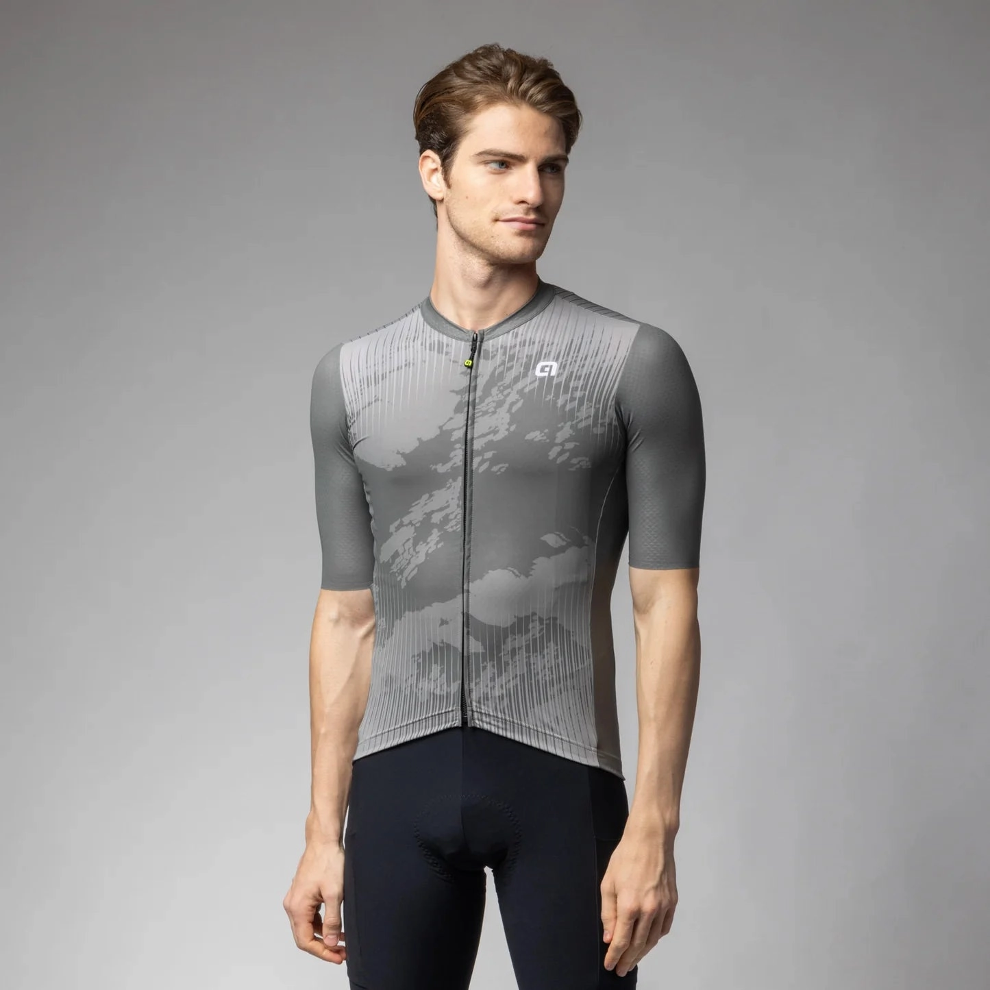 Ale Off Road Gravel Krakatoa jersey - Grey