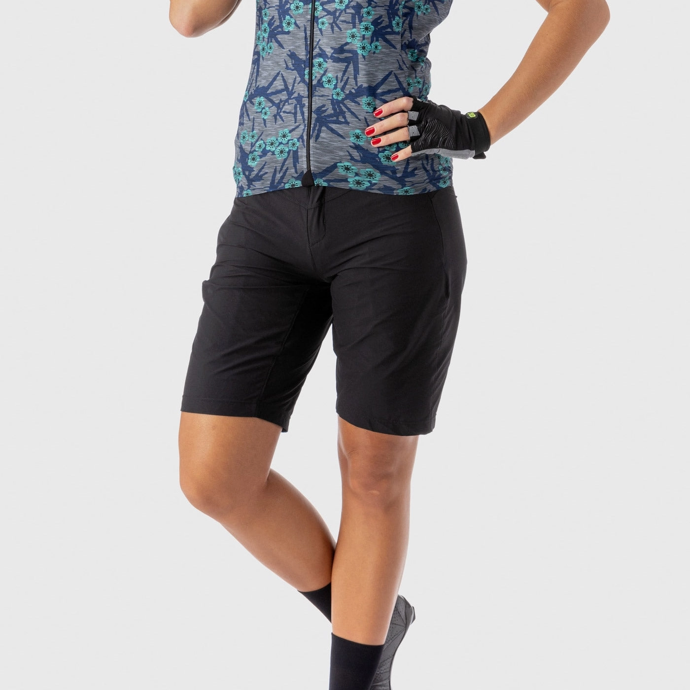 Ale Off Road Sierra woman shorts - Black