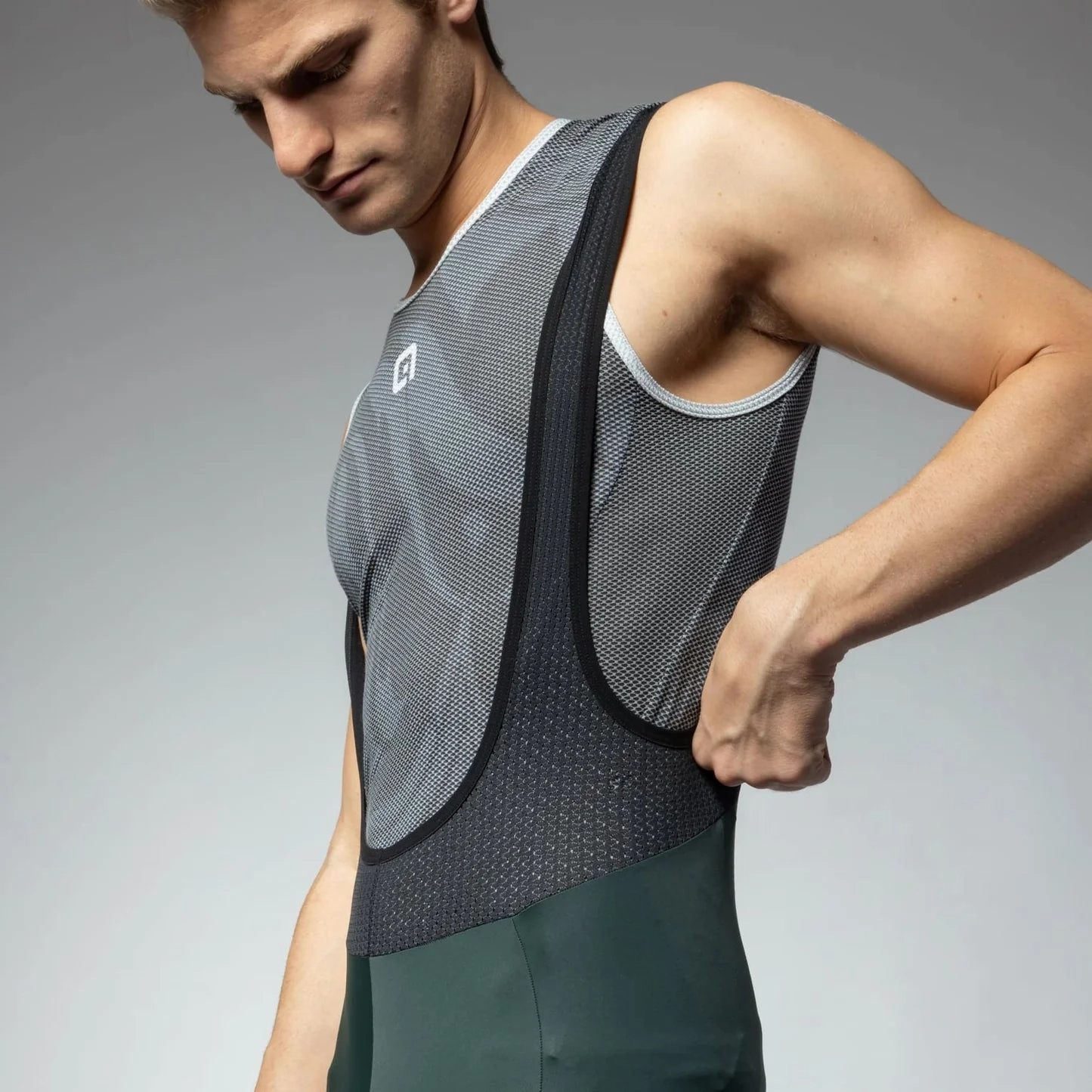 Ale Off Road Stones Cargo bib shorts - Dark green