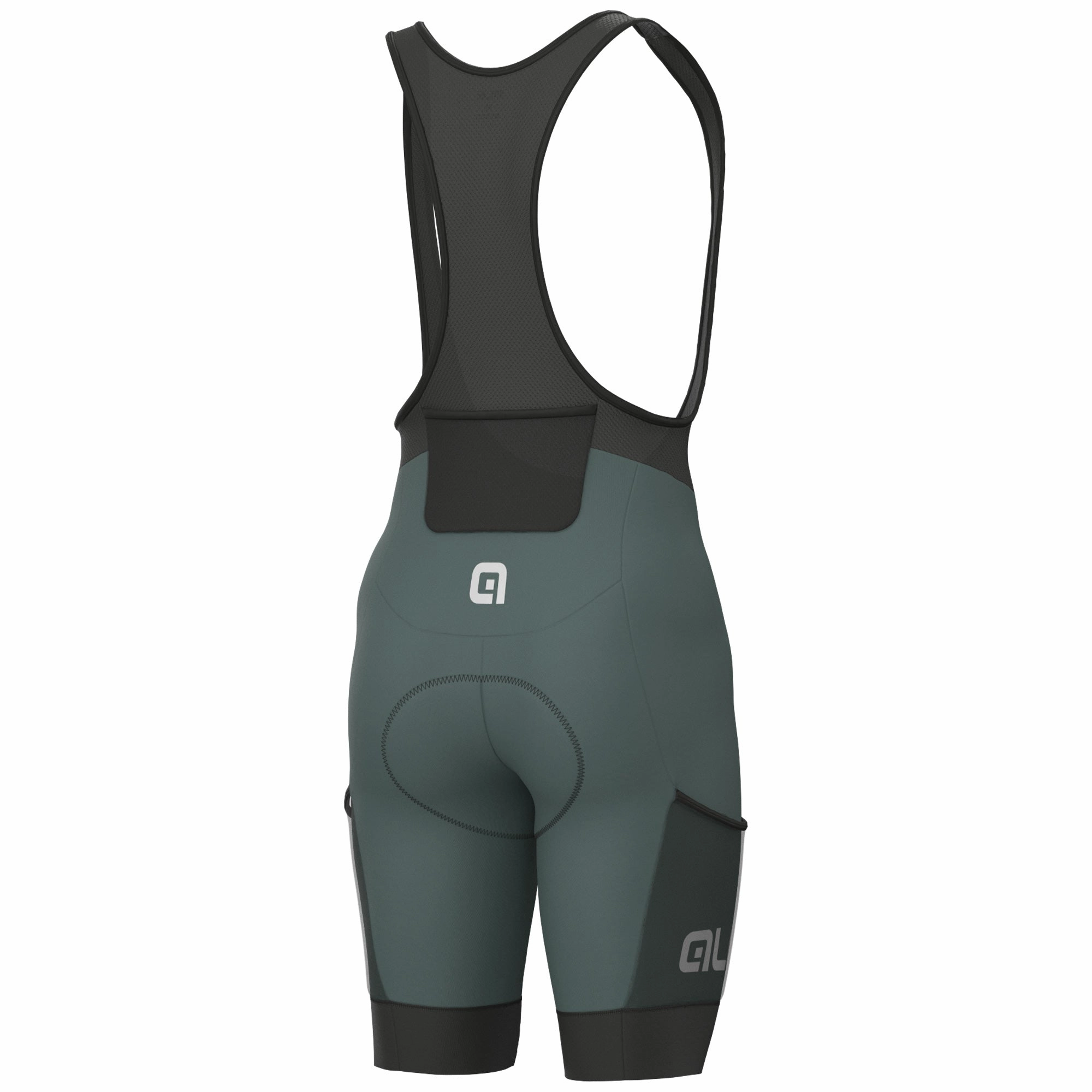 Ale Off Road Stones Cargo bib shorts - Dark green