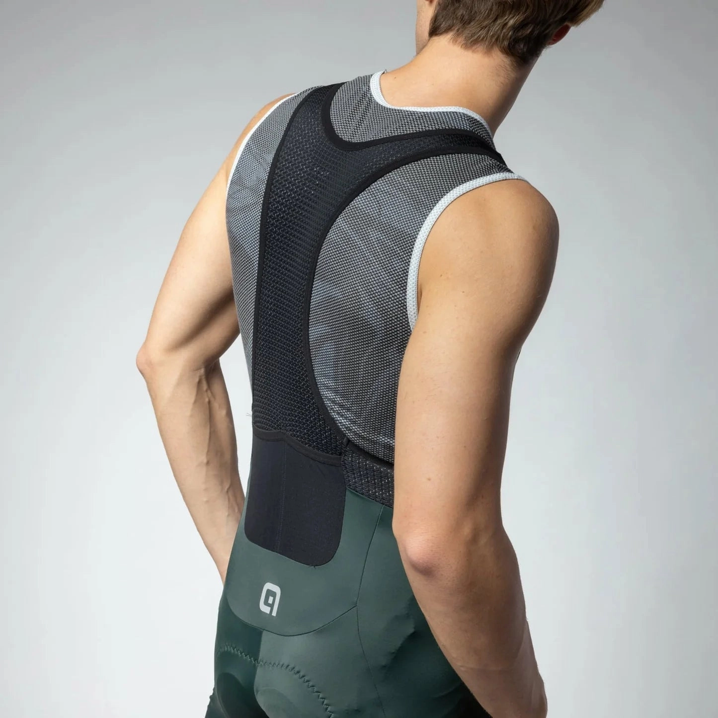 Ale Off Road Stones Cargo bib shorts - Dark green
