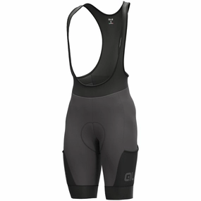 Ale Off Road Stones Cargo bib shorts - Grey