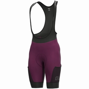 Ale Off Road Stones Cargo bib shorts - Purple