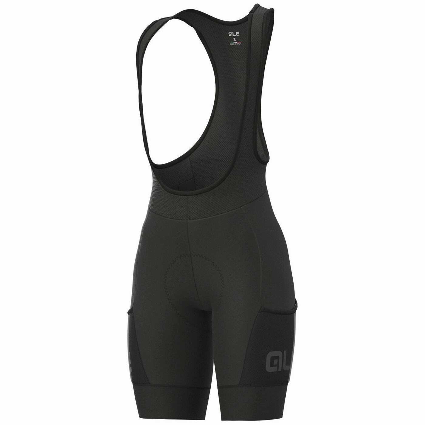 Ale Off Road Stones Cargo women bib shorts - Black