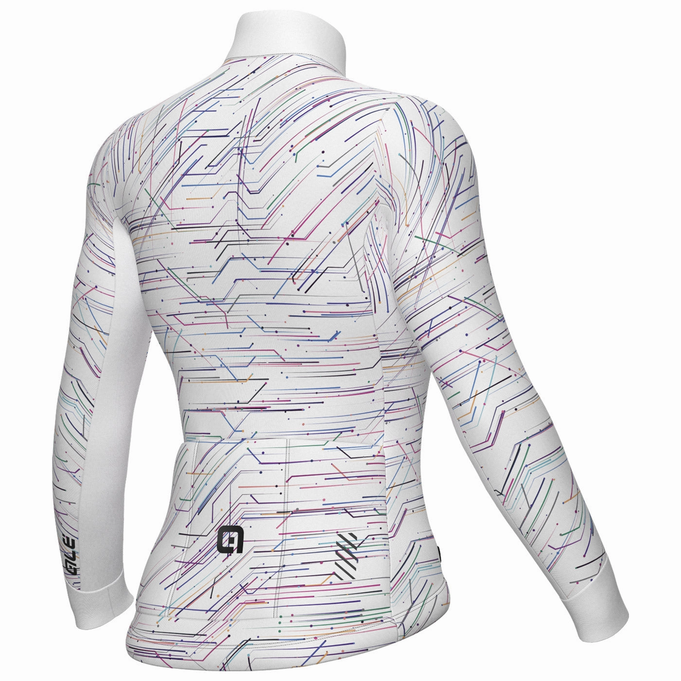 Ale PR-E Byte women long sleeve jersey - White