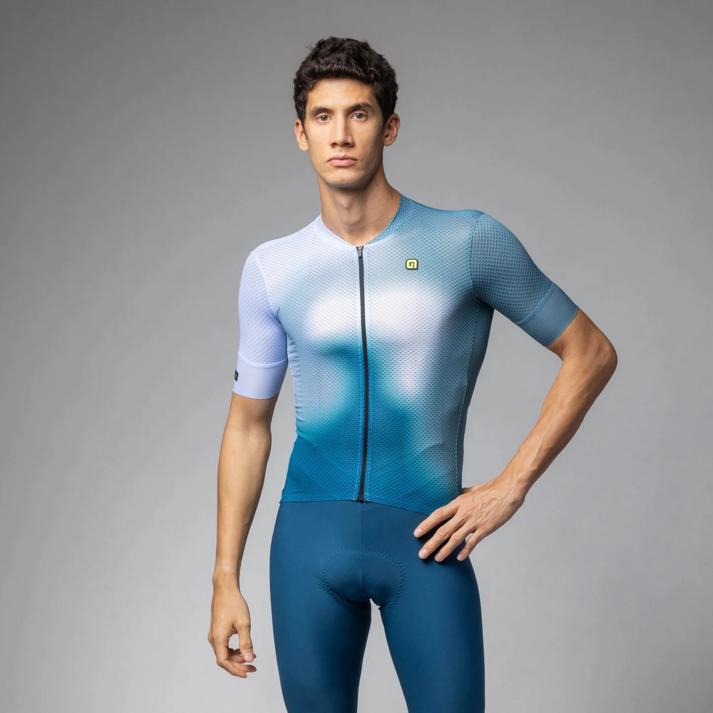 Ale PR-E Flash jersey - Blue