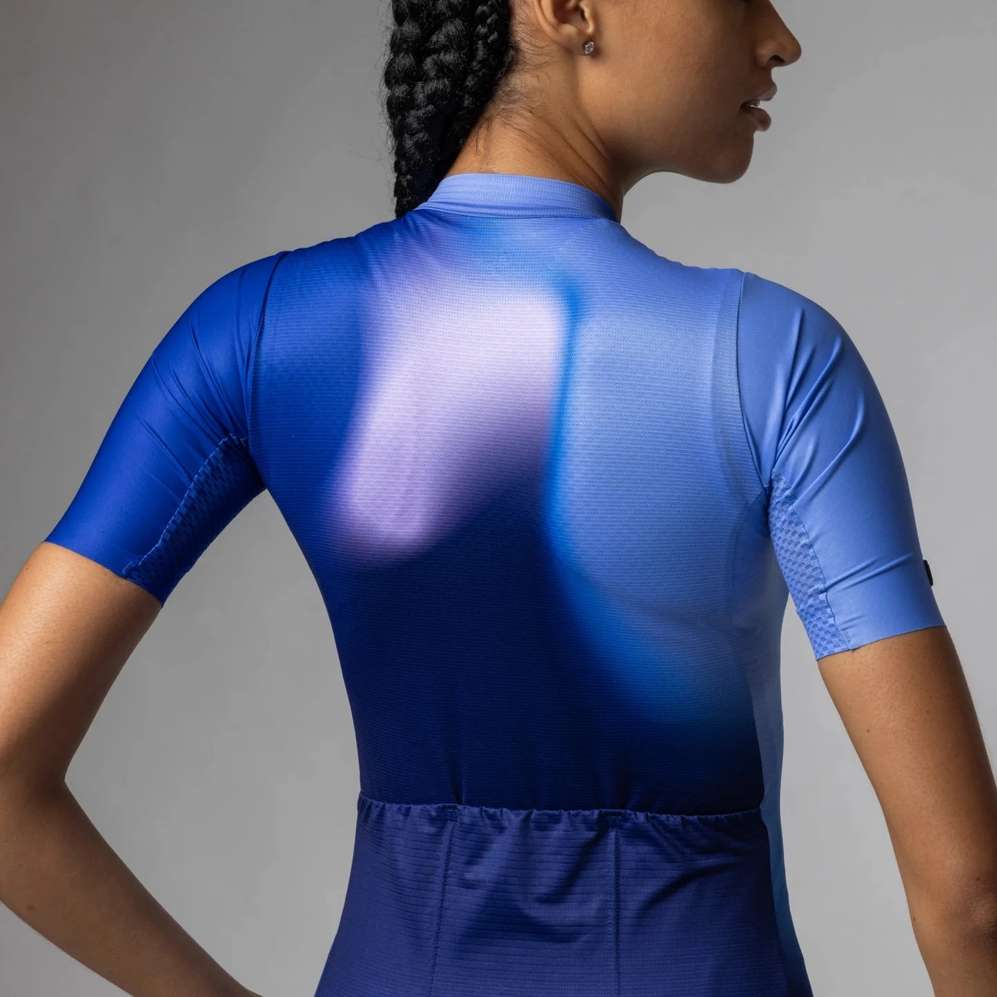 Ale PR-E Flash women jersey - Blue