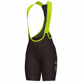 Ale PR-E Magic Colour thermal bib shorts women - Brown