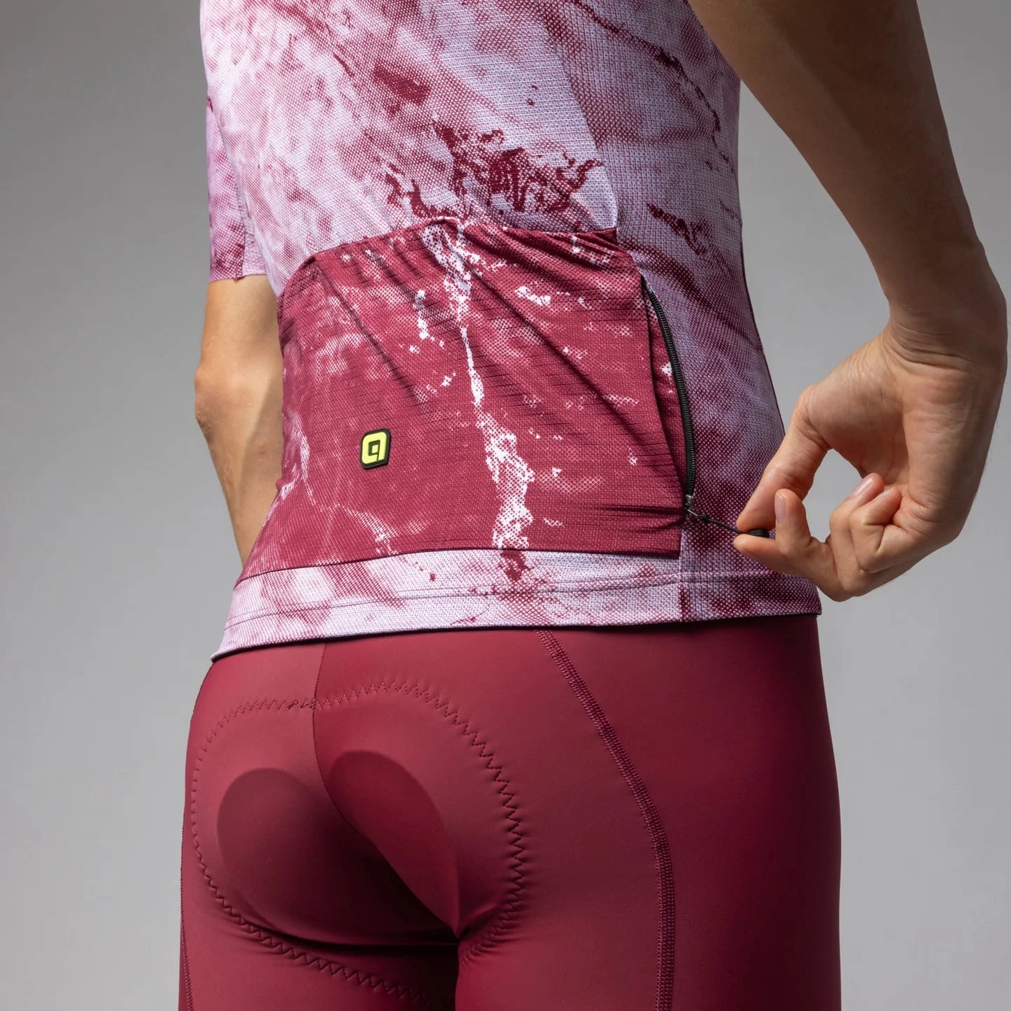 Ale PR-E Marble jersey - Red