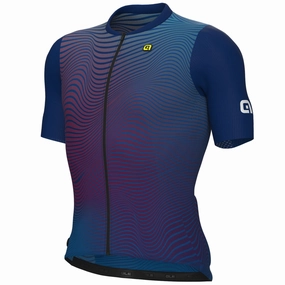 Ale PR-E Onda jersey - Blue
