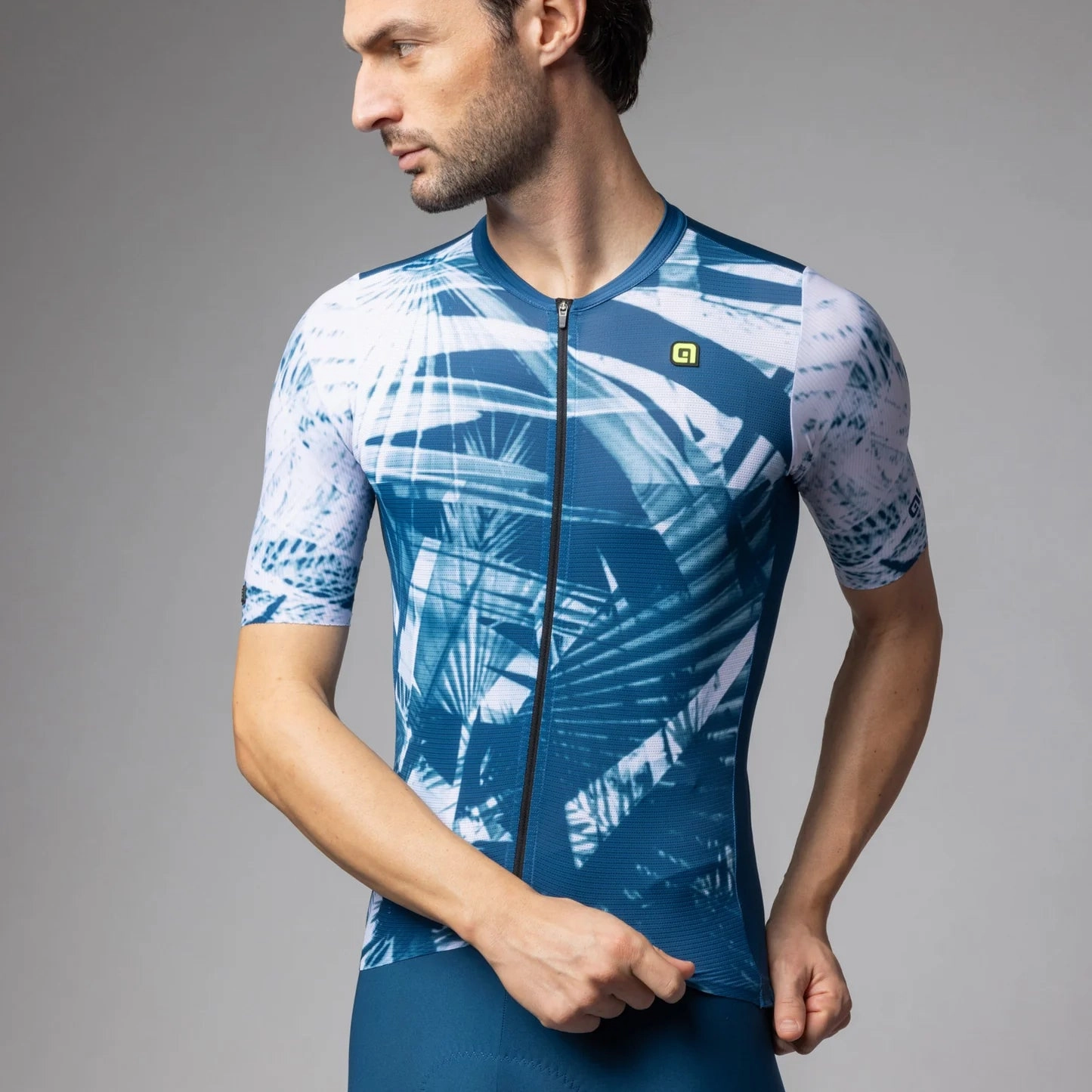 Ale PR-E Palm jersey - Blue