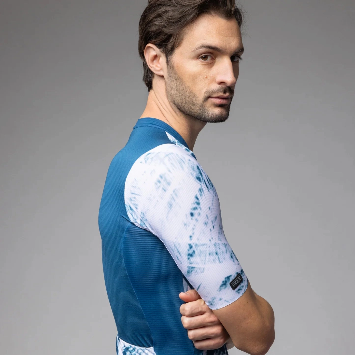 Ale PR-E Palm jersey - Blue