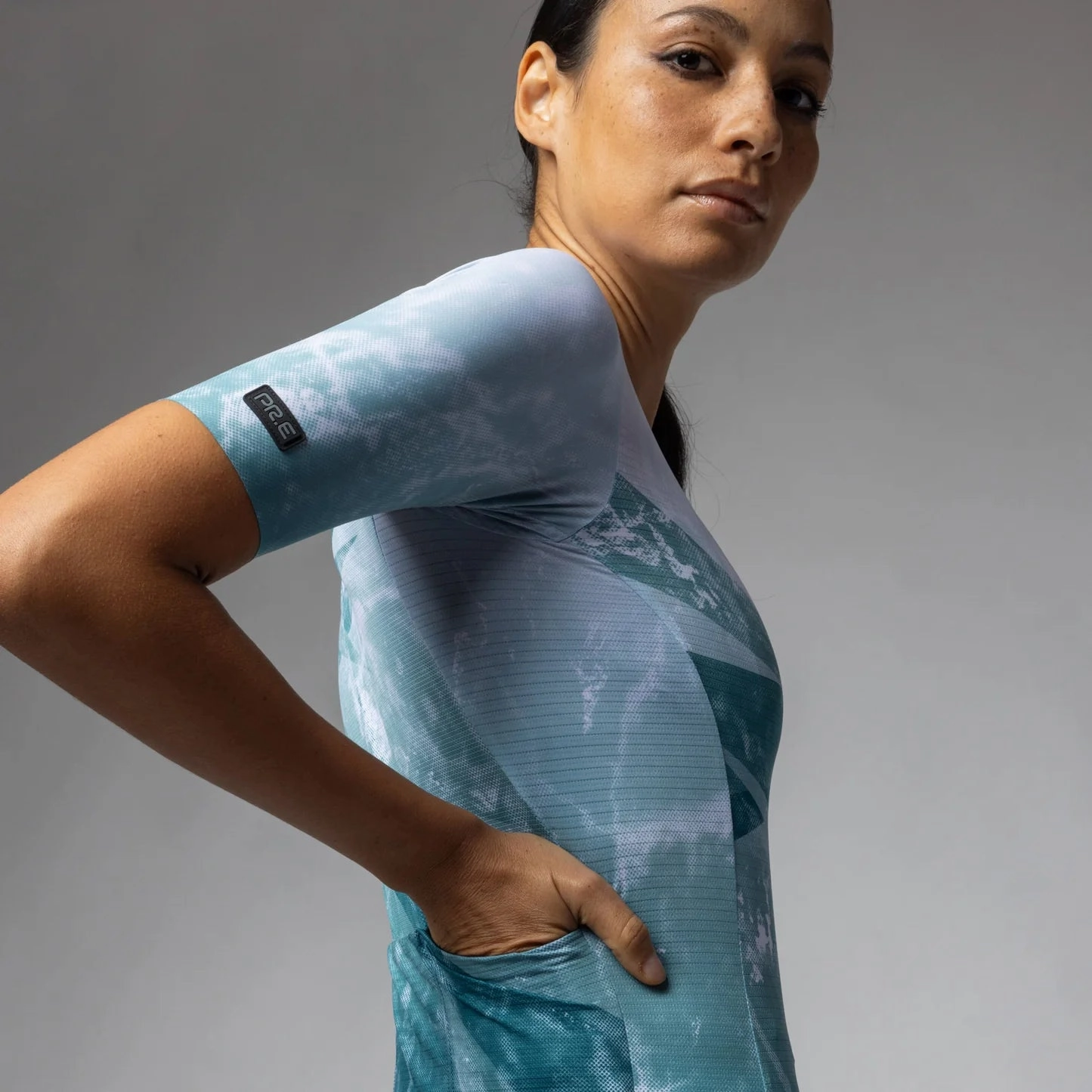 Ale PR-E Palm women jersey - Green