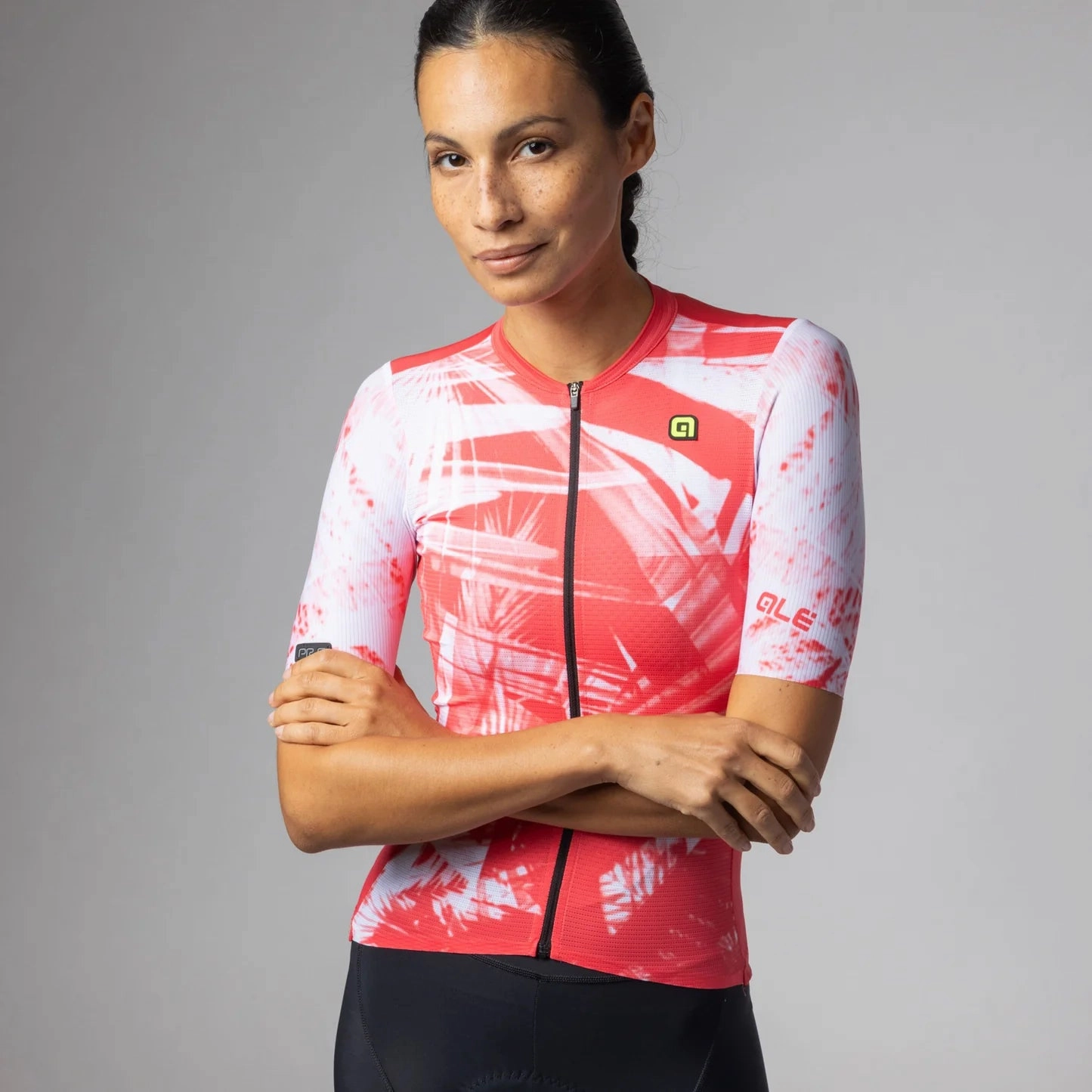 Ale PR-E Palm women jersey - Red