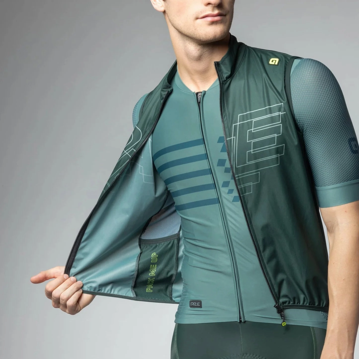 Ale PR-E Sauvage vest - Green
