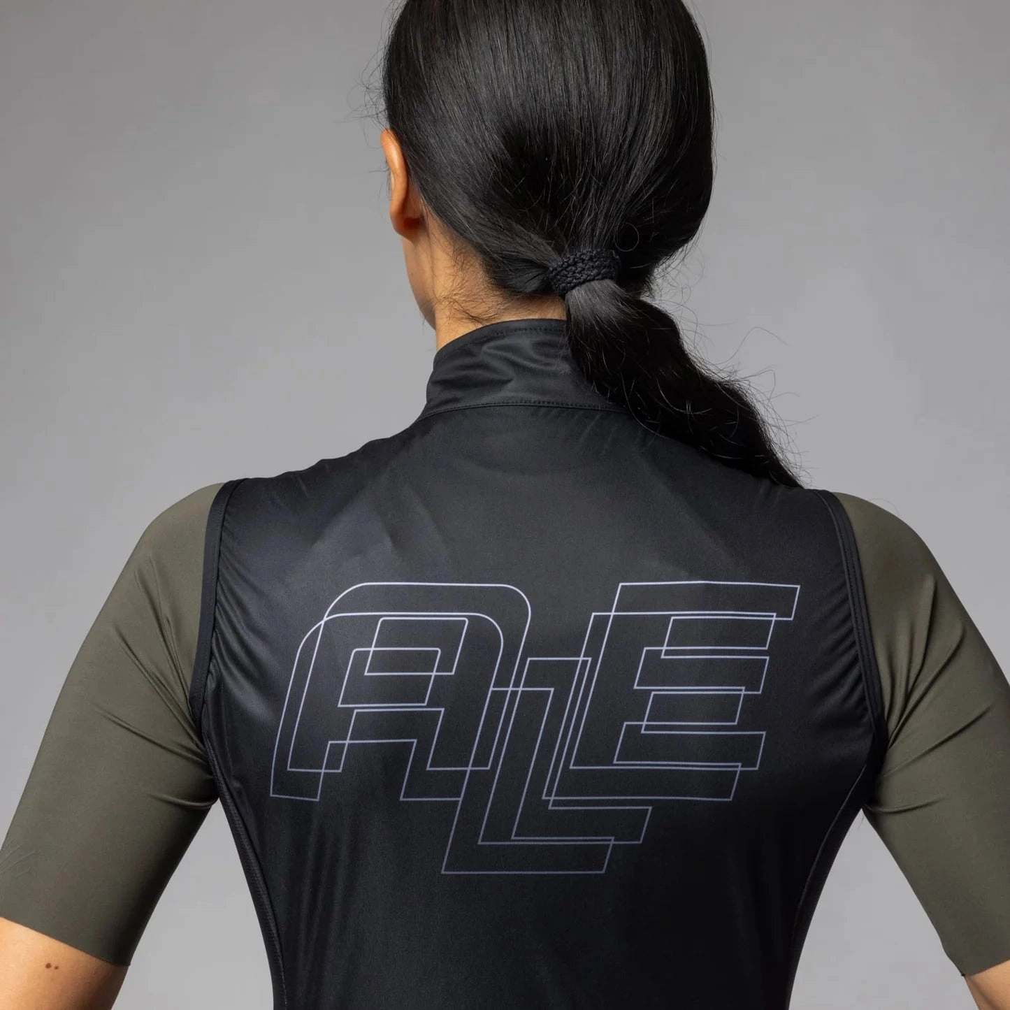 Ale PR-E Sauvage woman vest - Black