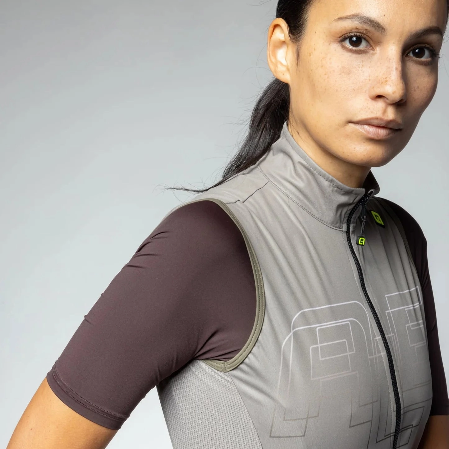 Ale PR-E Sauvage woman vest - Grey