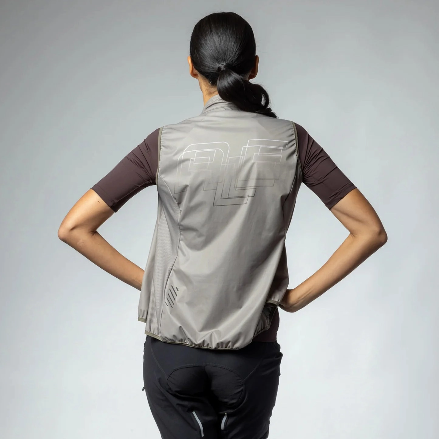 Ale PR-E Sauvage woman vest - Grey
