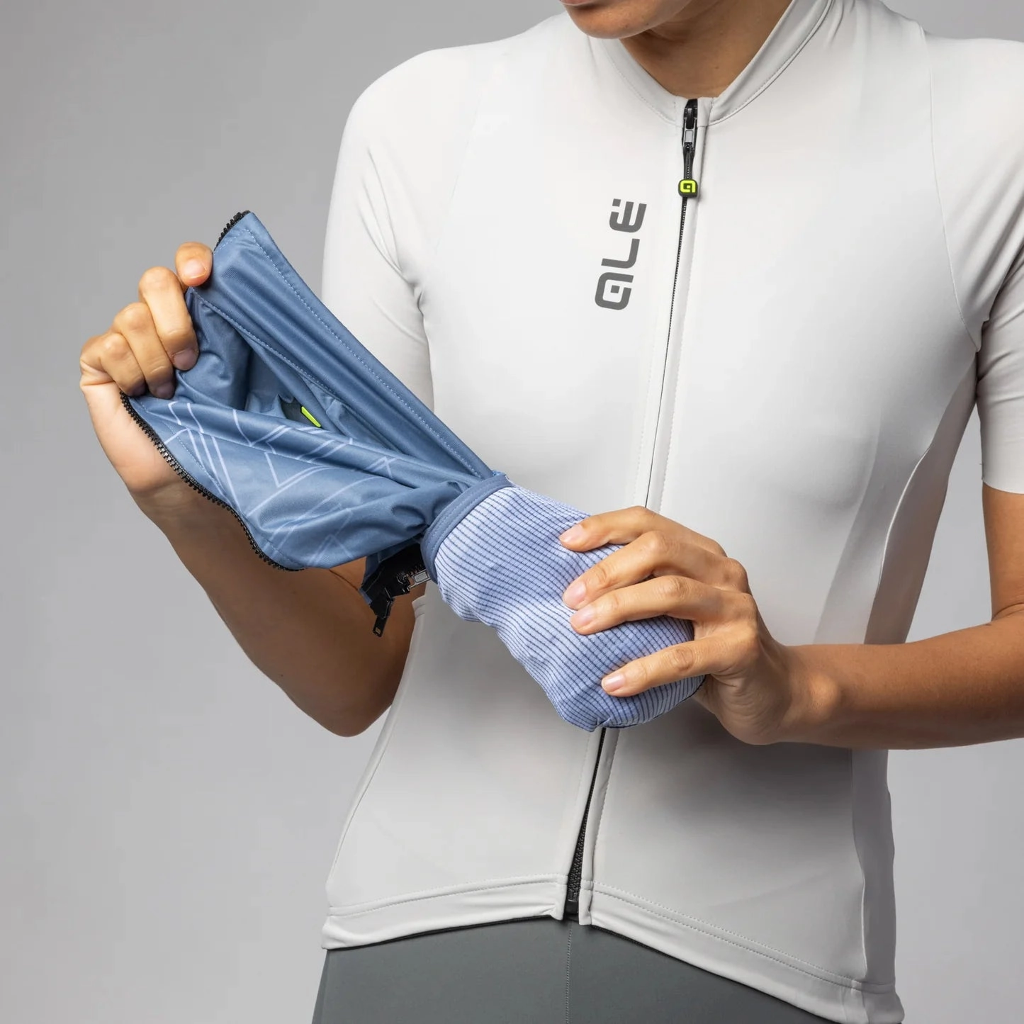Ale PR-E Sauvage woman vest - Light blue