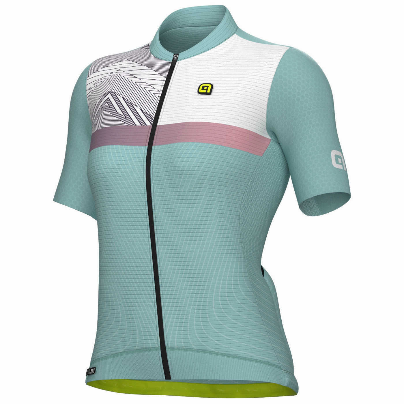 Ale PR-S Zig Zag women jersey - Light blue