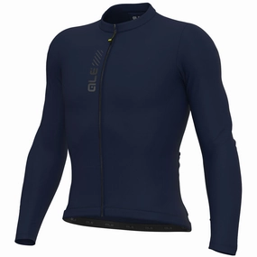 Ale Pragma Color Block long sleeve jersey - Blue