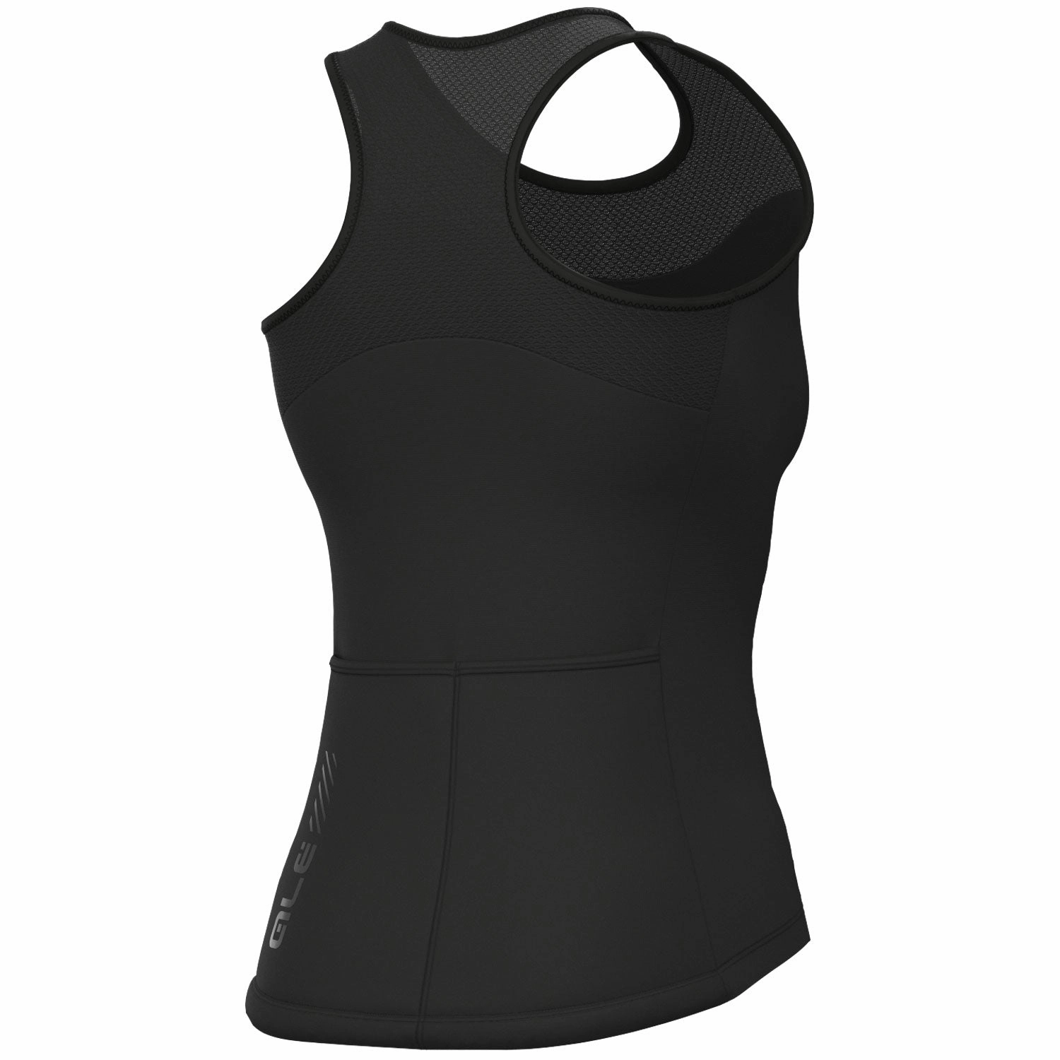 Ale Pragma Color Block woman top - Black