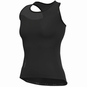Ale Pragma Color Block woman top - Black