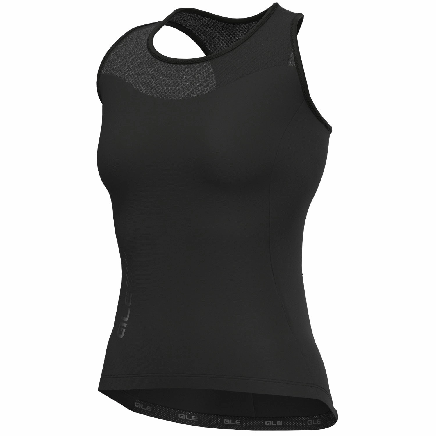Ale Pragma Color Block woman top - Black