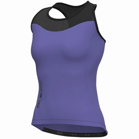 Ale Pragma Color Block woman top - Lilac