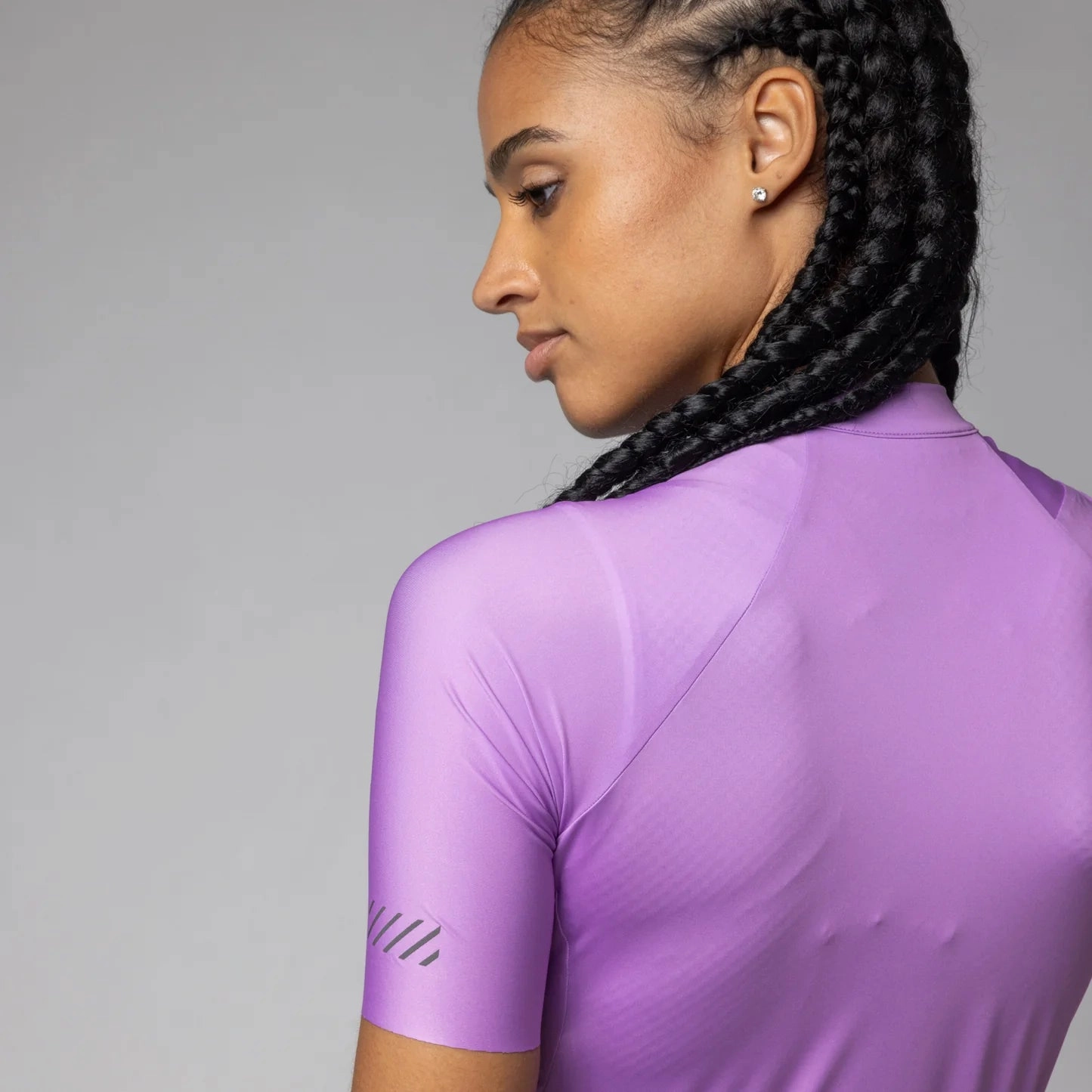 Ale Pragma Color Block women jersey - Purple