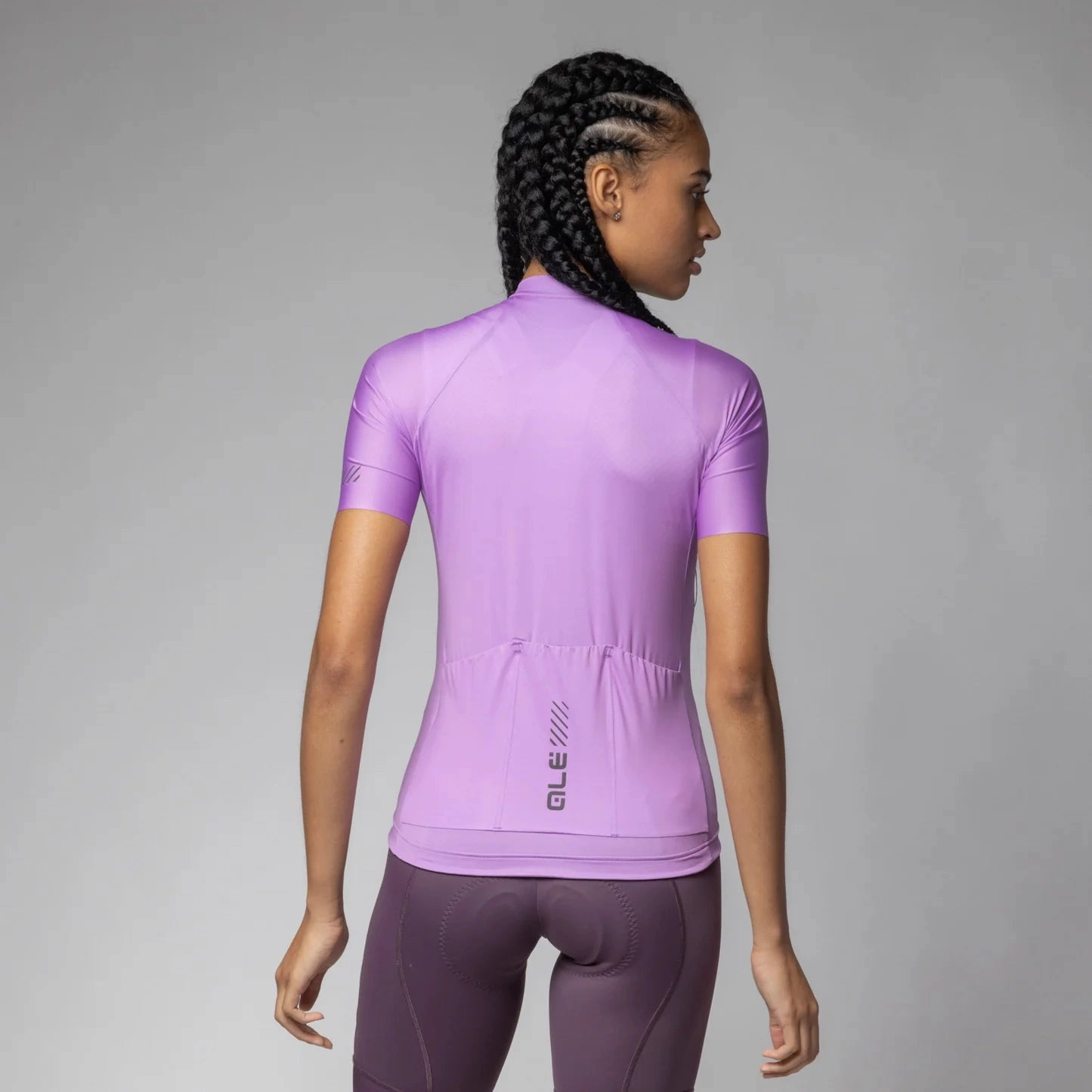 Ale Pragma Color Block women jersey - Purple