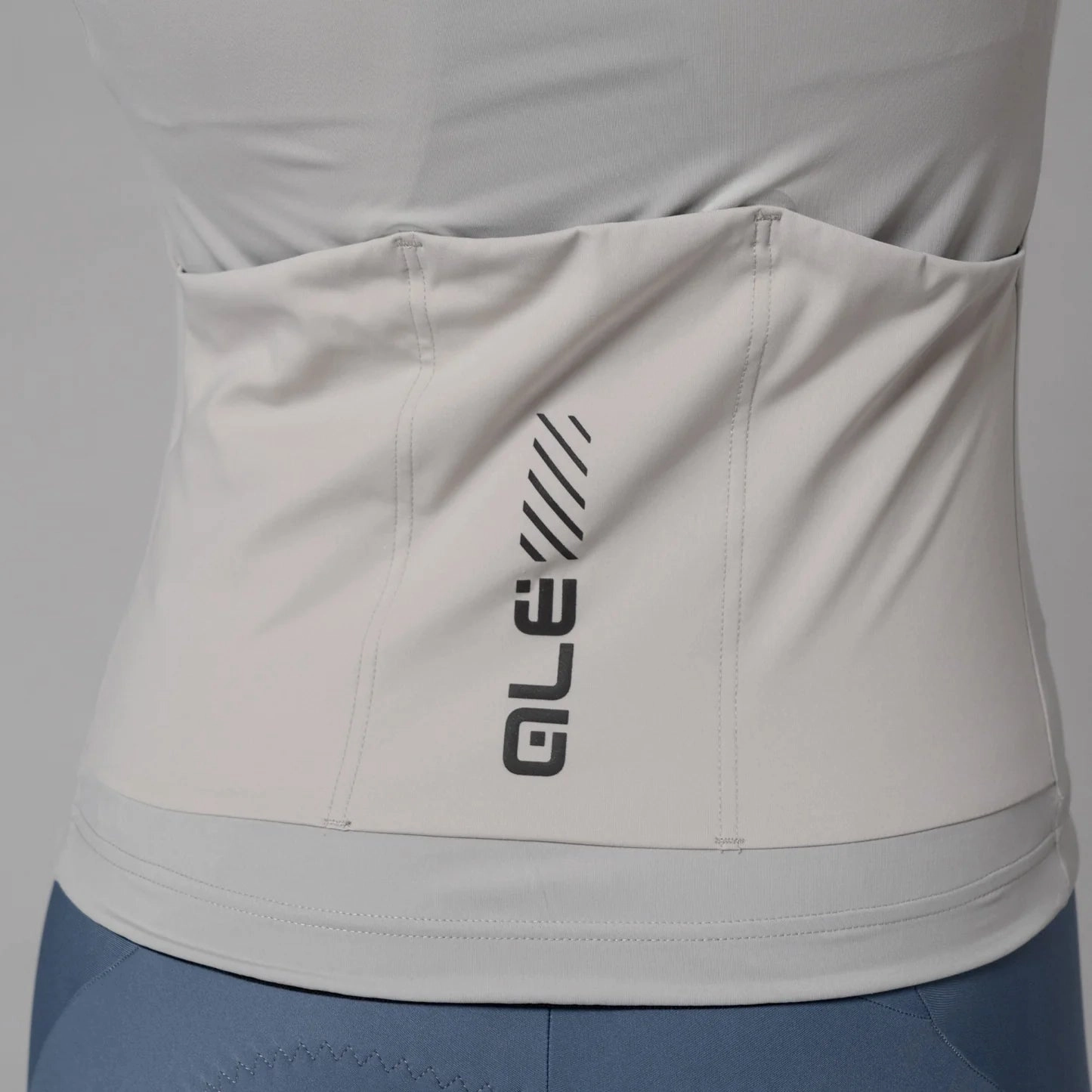 Ale Pragma Color block women long sleeve jersey - Grey