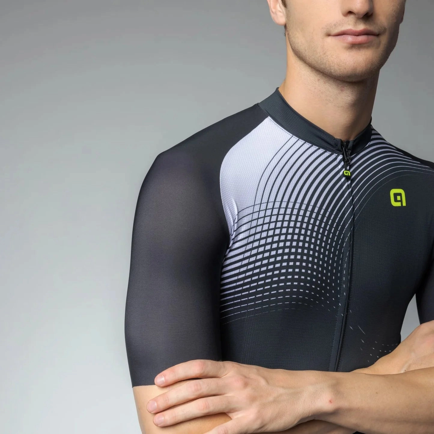 Ale Pragma Optical jersey - Black