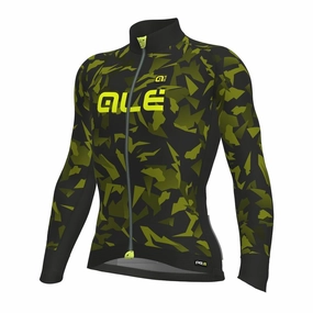 Ale PRR Glass long sleeve jersey - Yellow
