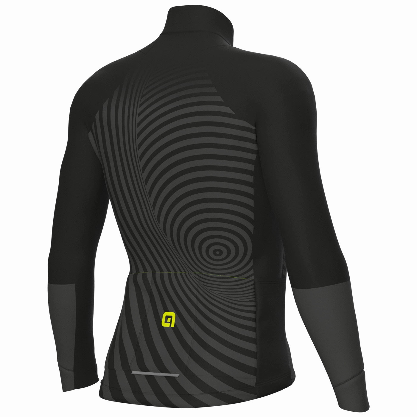 Ale PRR Green Digital long sleeve jersey - Black
